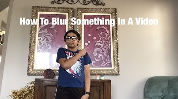 How To Blur A Object Or Face In A Video In IMovie On IPhone/IPad For Beginners