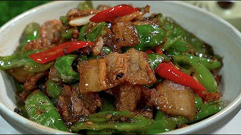 How to make Hunan small fried meat delicious,spicy delicious special next meal# fried meat - 天天要闻