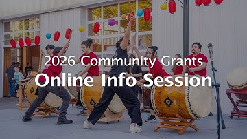 Online Information Session for 2026 Community Grants