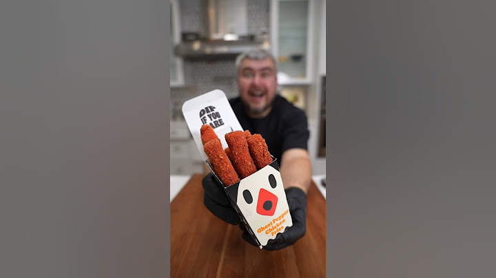 Ghost Pepper Chicken Fries #shorts