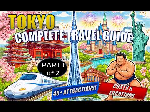 Tokyo Travel Guide 🇯🇵 Ultimate Itinerary-Best Places to Visit