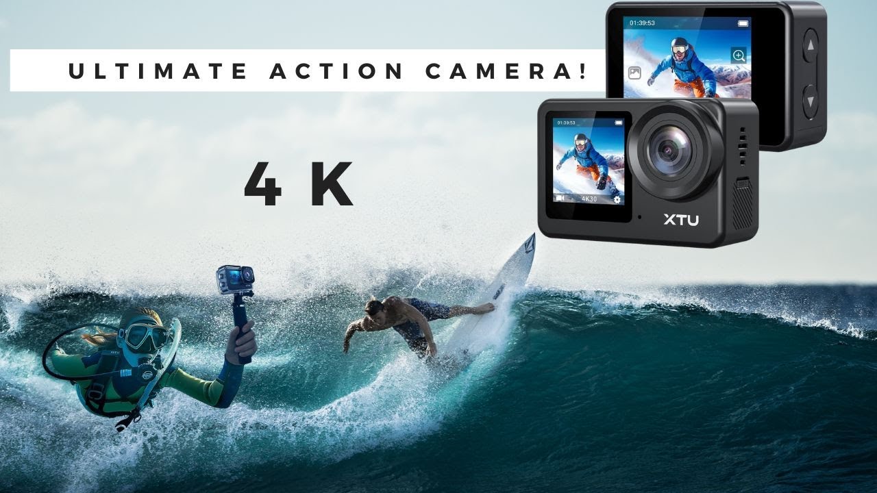 Unboxing the ULTIMATE Action Camera! (4K, Waterproof, Touchscreen) Full ...