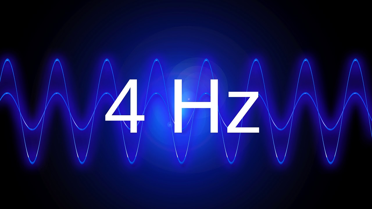 4 Hz Pure BINAURAL Beats 🛑 DELTA Waves [100 Hz Base Frequency]