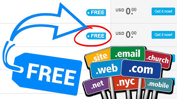 How To Get Free Domain Names For Your Blog/Site - Free Domain Name For Blogger/WordPress