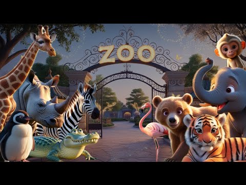 🌟 Goodnight Zoo! A Magical Bedtime Story with Animals 🐘🦒🐻