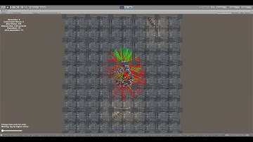Neuroevolution of neural network in Unity3D