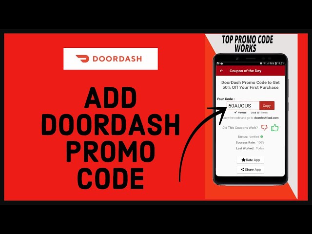 DoorDash Promo Code: 50% Off