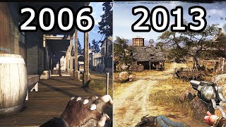 Evolution of Call of Juarez (2006-2013)