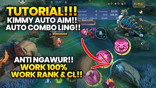 TUTORIAL KIMMY AUTO AIM WORK RANK & CL - BUG AUTO TAP TAP KIMMY PATCH HIRARA screenshot 3