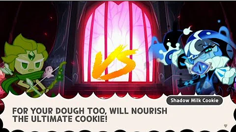 Wind Archer Cookie VS Shadow Milk Cookie