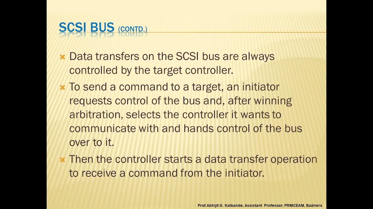 SCSI Bus YouTube