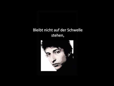 Bob Dylan - The Times They Are A-Changin (Übersetzung)