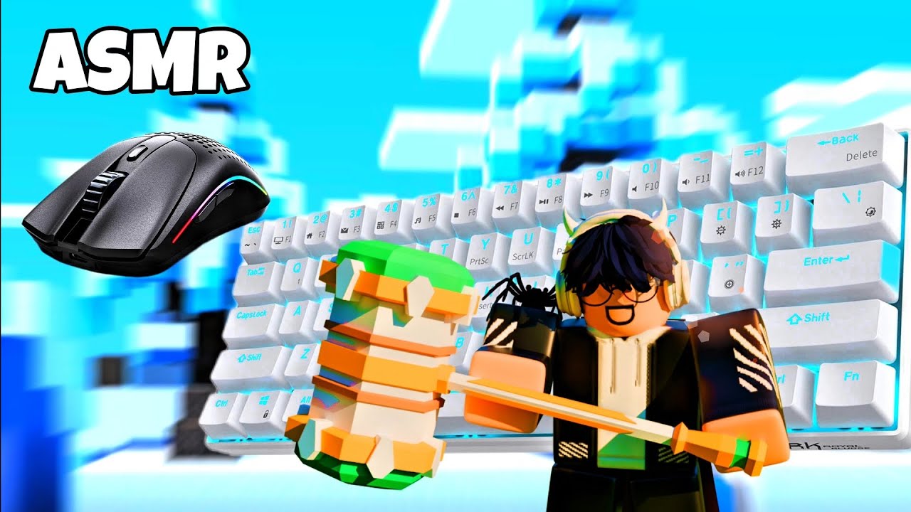 방학 기념해서 ASMR+손캠[로블록스 배드워즈]