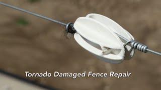 Princeton Tornado Damaged Fence Repair