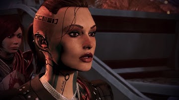 Mass Effect 3 Part 100 Citadel DLC Part 10 - Drinks with Garrus & Combat with Jack - 60fps No Commen