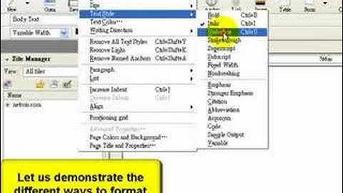 Kompozer Tutorial 1 | Netosis.com