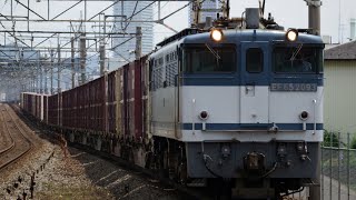 EF65 2093 5087レ 西岐阜駅通過