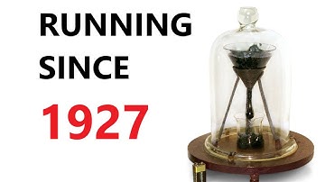 LONGEST running Physics Experiment? The Pitch Drop Experiment