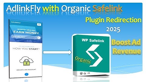 AdlinkFly with Organic Safelink Plugin Redirection | AdlinkFly with Safelink Full Installation 2025
