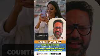 Turiba University Latvia in Chandigarh | No IELTS | Pay After Visa! | Indo European #studyineurope