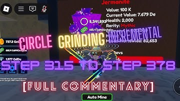 SHATTER YOUR LIMITER BREAKING DIMENSIONS?! Circle Grinding Incremental Step 315 to Step 378!