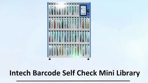 Intech Barcode Self Check Mini Library