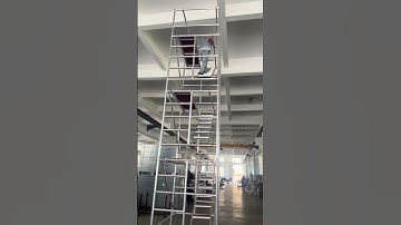 Aluminum Scaffolding Tower System with Stairs