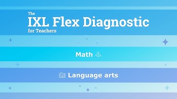 Analytics in action: The IXL Flex Diagnostic for teachers