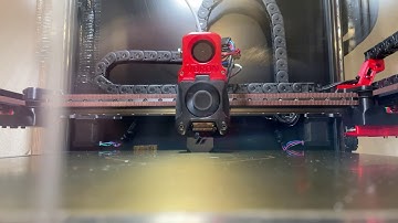 Voron 2.4 is printing the test cube