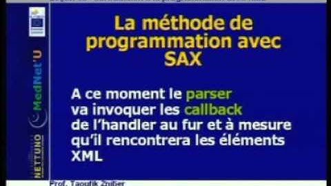 43   Introduction à la programmation avec XML Formation Java par Prof Zniber Taoufik