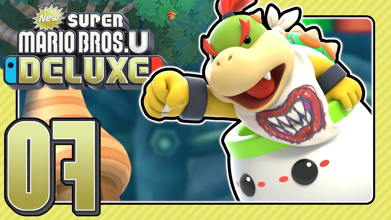 NEW SUPER MARIO BROS. U DELUXE🌰#7: Bowser Jr. überfällt uns im Limonadendschungel!