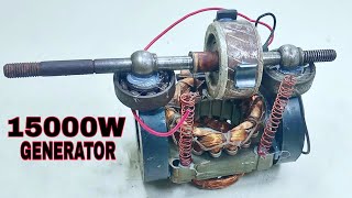 Self Running Machine 15000W 220V Electricity Energy Generator How To Make Electricity At Home