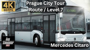 Bus Simulator 2023 - Ovilex Software | Route 7 in Prague City | Android Bus Simulator Gameplay