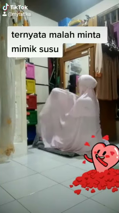 MINTA SUSU ASI PAS SHOLAT, GANGGUIN MAMA MINTA MIMIK PAS LAGI SHOLAT #shorts #shortvideo