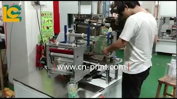 PLC automatic taper cup heat transfer printing machine TH-400R