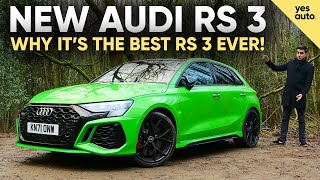 ALL-NEW Audi RS3 2022 UK review: a Mercedes-AMG A45 S beater?