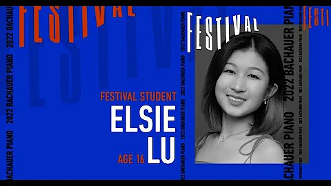 Festival Student Elsie Lu