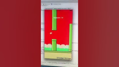 Xcode flappy bird