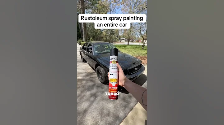 I Painted My Car With $59 of Turbo Spray Cans…  #rattlecan #turbocan