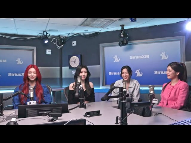 240508 ITZY Interview on SiriusXM class=