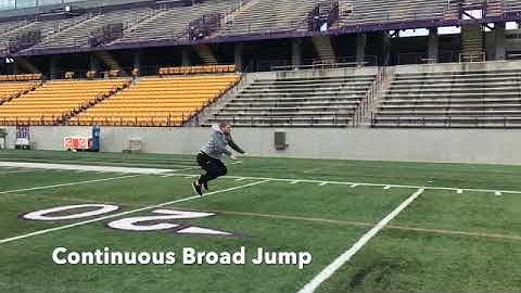 Continuous Broad Jump