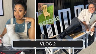 VLOG: BIRTHDAY PRESENTS & BOOTY VASES | UPCYCLING FROM FACEBOOK MARKETPLACE | Shade Shannon