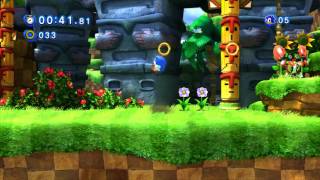 Sonic Generations PC ( 2011 ) on EVGA GTX 460 Gameplay 1080p Full Graphics  (1/2)