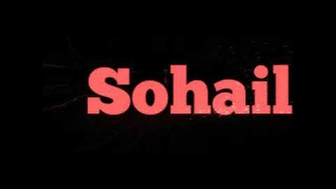 SOHAIL name whatsapp status