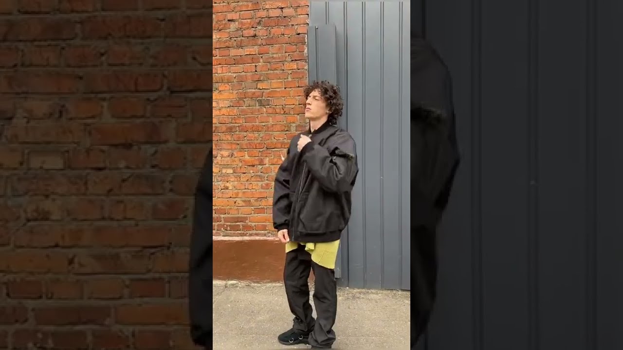 Just a Raf Simons oversize bomber jacket