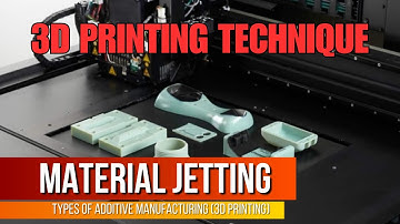 Exploring Material Jetting: A Category of Additive Manufacturing #additivemanufacturing #learn