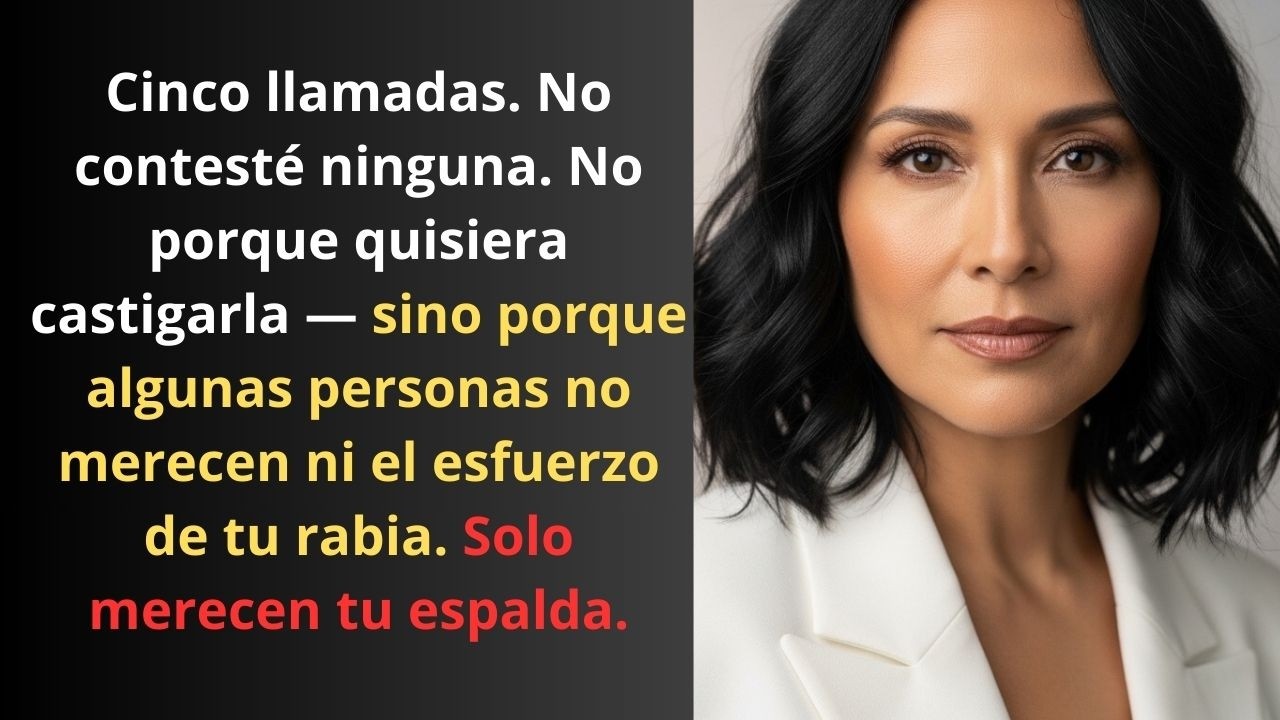 Ella creyó que NUNCA lo sabría. Saqué el papel con las fechas y vi cómo su cara se QUEBRÓ