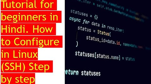 configure ssh in linux | how to configure ssh in redhat linux