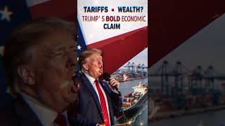 Трамп заявил: «Тарифы делают Америку богатой» #shortsviral #shortvideo #россия #новости #политика