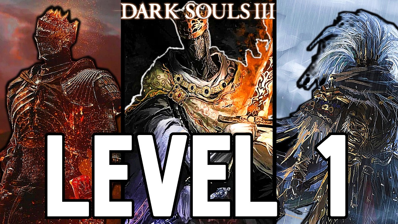How Hard Is It to Beat Dark Souls 3 at LEVEL 1 - YouTube